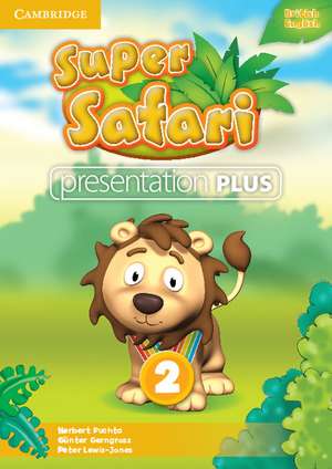 Super Safari Level 2 Presentation Plus DVD-ROM de Herbert Puchta