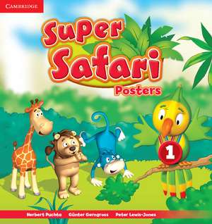 Super Safari Level 1 Posters (10) de Herbert Puchta