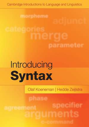 Introducing Syntax de Olaf Koeneman