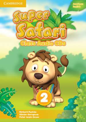 Super Safari American English Level 2 Class Audio CDs (2) de Herbert Puchta