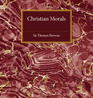 Christian Morals de S. C. Roberts