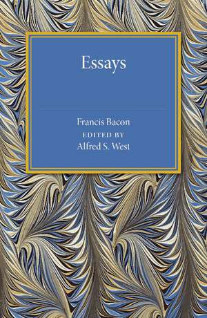 Bacon's Essays de Francis Bacon