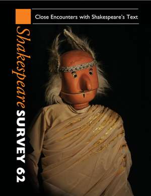 Shakespeare Survey de Peter Holland