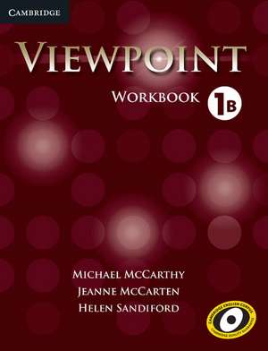 Viewpoint Level 1 Workbook B de Michael McCarthy