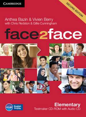 face2face Elementary Testmaker CD-ROM and Audio CD de Anthea Bazin