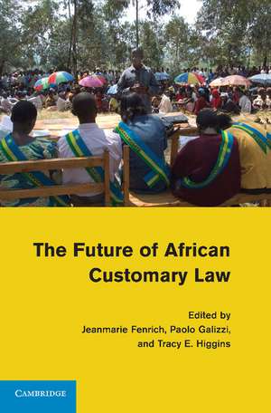 The Future of African Customary Law de Jeanmarie Fenrich