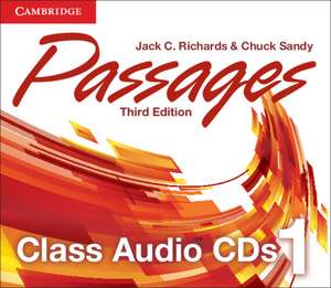 Passages Level 1 Class Audio CDs (3) de Jack C. Richards