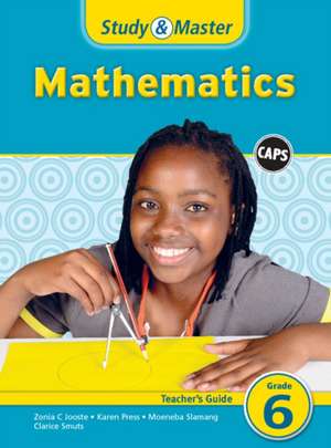 Study & Master Mathematics Teacher's Guide Grade 6 de Karen Press