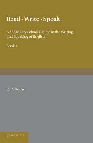 Read Write Speak de C. D. Poster