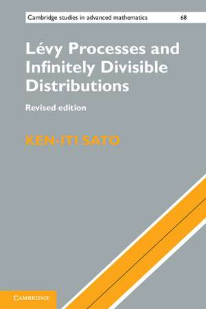 Lévy Processes and Infinitely Divisible Distributions de Ken-iti Sato