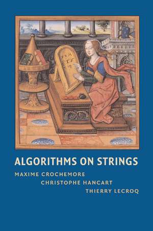 Algorithms on Strings de Maxime Crochemore