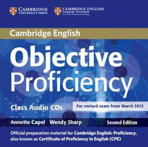 Objective Proficiency Class Audio CDs (2) de Annette Capel