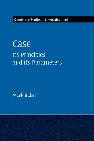 Case: Its Principles and its Parameters de Mark Baker