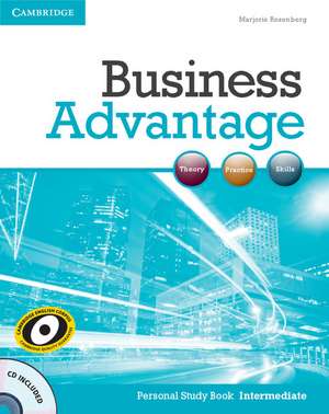 Business Advantage Intermediate Personal Study Book with Audio CD de Marjorie Rosenberg