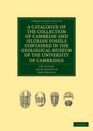 A Catalogue of the Collection of Cambrian and Silurian Fossils Contained in the Geological Museum of the University of Cambridge de J. W. Salter