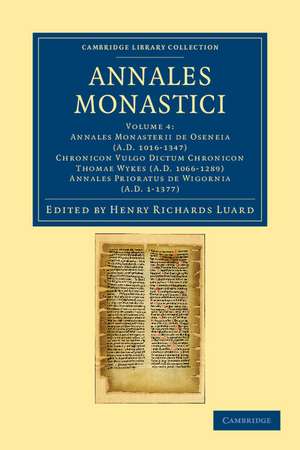 Annales Monastici de Henry Richards Luard