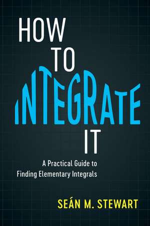 How to Integrate It: A Practical Guide to Finding Elementary Integrals de Seán M. Stewart