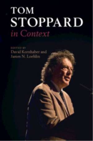 Tom Stoppard in Context de David Kornhaber