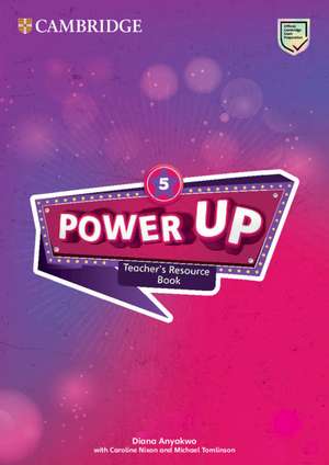 Power Up Level 5 Teacher's Resource Book with Online Audio de Diana Anyakwo