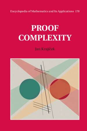 Proof Complexity de Jan Krajíček