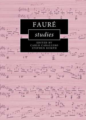 Fauré Studies de Carlo Caballero