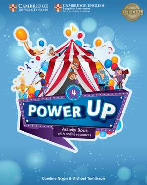 Power Up Level 4 Activity Book with Online Resources and Home Booklet de Caroline Nixon