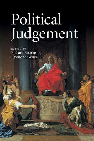 Political Judgement: Essays for John Dunn de Richard Bourke