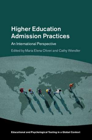 Higher Education Admissions Practices: An International Perspective de María Elena Oliveri