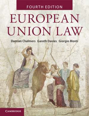 European Union Law: Text and Materials de Damian Chalmers