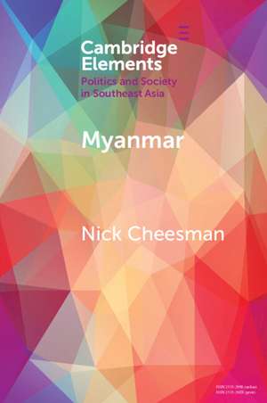 Myanmar: A Political Lexicon de Nick Cheesman