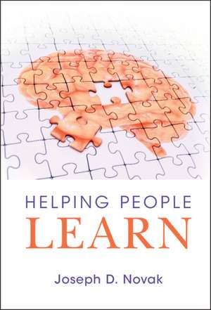 Helping People Learn de Joseph D. Novak