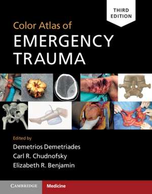 Color Atlas of Emergency Trauma de Demetrios Demetriades