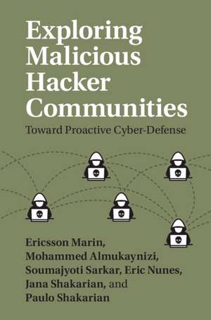 Exploring Malicious Hacker Communities: Toward Proactive Cyber-Defense de Ericsson Marin