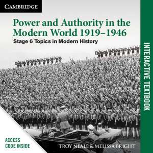 Power and Authority in the Modern World 1919–1946 Digital Card: Stage 6 Modern History de Troy Neale