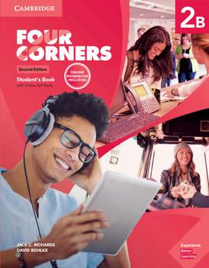 Four Corners Level 2B Student's Book with Online Self-study and Online Workbook de Jack C. Richards