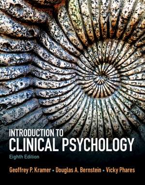 Introduction to Clinical Psychology de Geoffrey P. Kramer