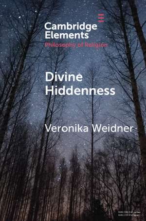 Divine Hiddenness de Veronika Weidner