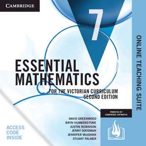 Essential Mathematics for the Victorian Curriculum 7 Online Teaching Suite Card de David Greenwood