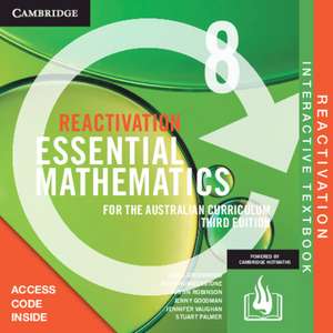 Essential Mathematics for the Australian Curriculum Year 8 Reactivation Card de David Greenwood