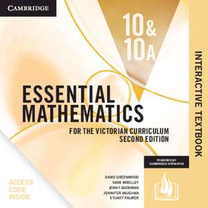 Essential Mathematics for the Victorian Curriculum 10&10A Digital Card de David Greenwood