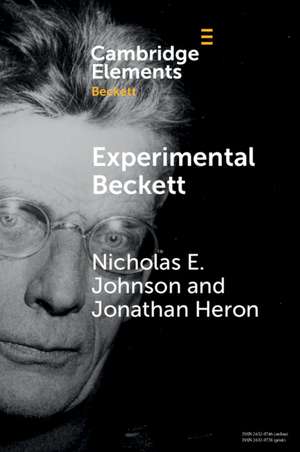 Experimental Beckett: Contemporary Performance Practices de Nicholas E. Johnson