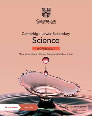 Cambridge Lower Secondary Science Workbook 9 with Digital Access (1 Year) de Mary Jones