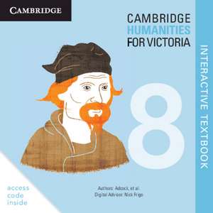 Cambridge Humanities for Victoria 8 Digital (Card) de Michael Adcock