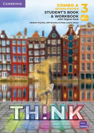 Think Level 3 Student's Book and Workbook with Digital Pack Combo A British English de Herbert Puchta