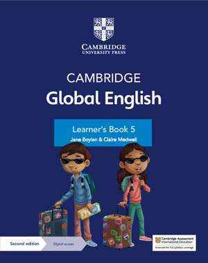 Cambridge Global English Learner's Book 5 with Digital Access (1 Year): for Cambridge Primary English as a Second Language de Jane Boylan