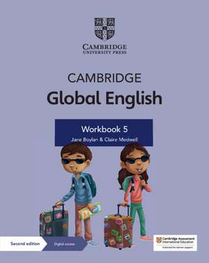 Cambridge Global English Workbook 5 with Digital Access (1 Year): for Cambridge Primary English as a Second Language de Jane Boylan