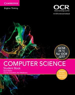 Gcse Computer Science for Ocr Book de David Waller