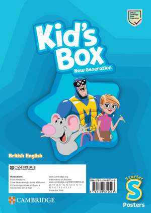 Kid's Box New Generation Starter Posters British English de Caroline Nixon