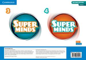 Super Minds Levels 3–4 Poster Pack British English de Carmen Zavala Iturbe