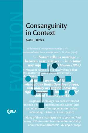 Consanguinity in Context de Alan H. Bittles